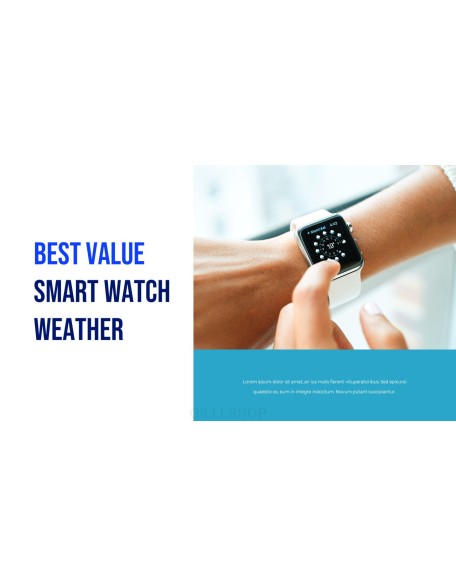 Wearables, Smart Watches Business plan PPT Templates