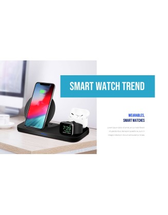 Wearables, Smart Watches Business plan PPT Templates