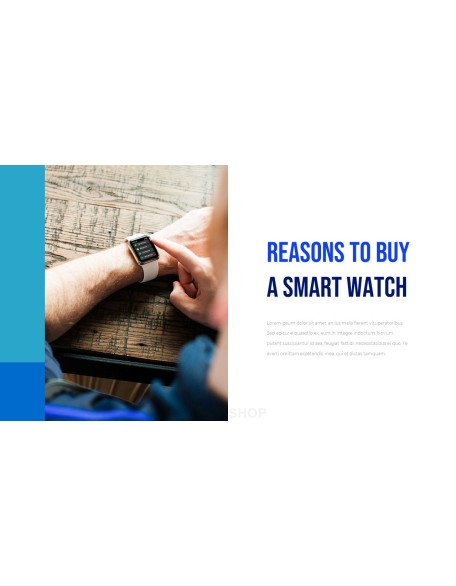 Wearables, Smart Watches Business plan PPT Templates