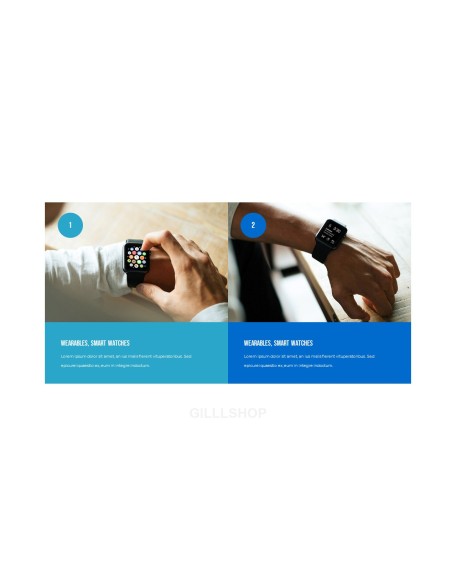 Wearables, Smart Watches Business plan PPT Templates