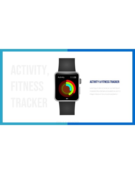 Wearables, Smart Watches Business plan PPT Templates