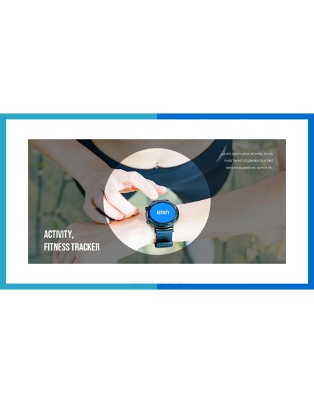 Wearables, Smart Watches Business plan PPT Templates