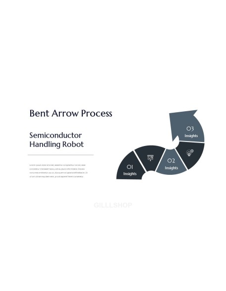 Robot Arm with Semiconductor PPT Templates