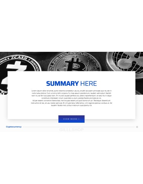 Cryptocurrency template for powerpoint