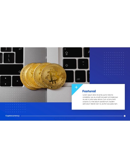 Cryptocurrency template for powerpoint