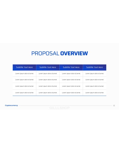 Cryptocurrency template for powerpoint