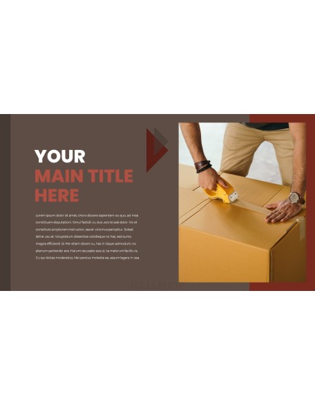 Delivery Service future ppt template