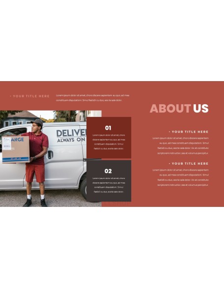 Delivery Service future ppt template