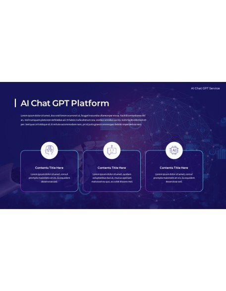 AI Chat GPT Service Best PowerPoint Templates