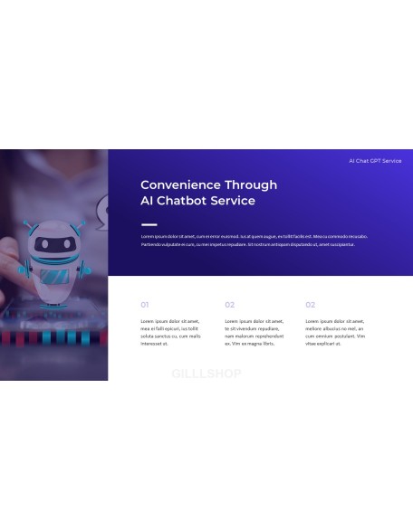 AI Chat GPT Service Best PowerPoint Templates