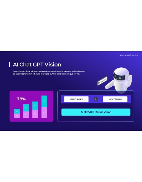 AI Chat GPT Service Best PowerPoint Templates