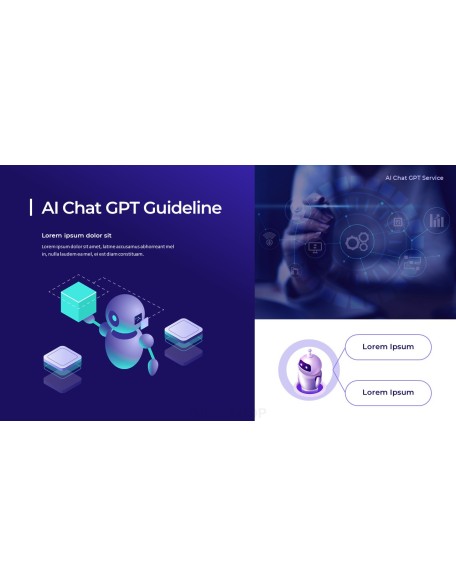 AI Chat GPT Service Best PowerPoint Templates