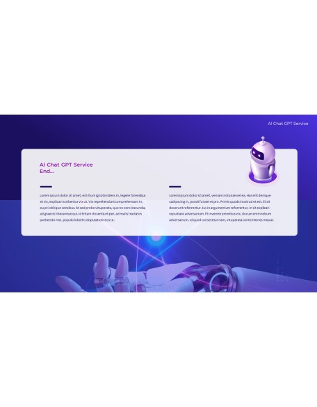 AI Chat GPT Service Best PowerPoint Templates