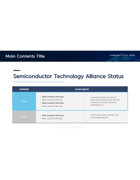 Semiconductor Technology animated powerpoint slides