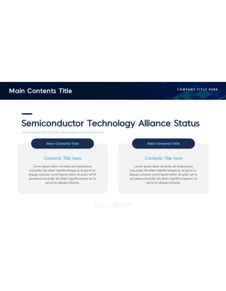 Semiconductor Technology animated powerpoint slides