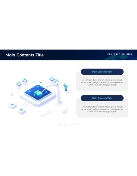 Semiconductor Technology animated powerpoint slides