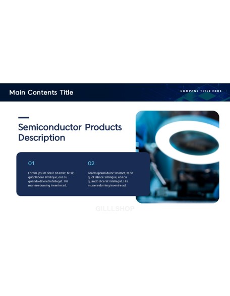 Semiconductor Technology animated powerpoint slides