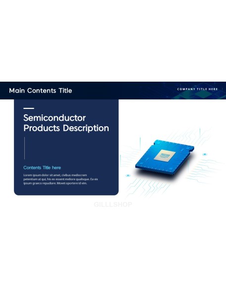 Semiconductor Technology animated powerpoint slides