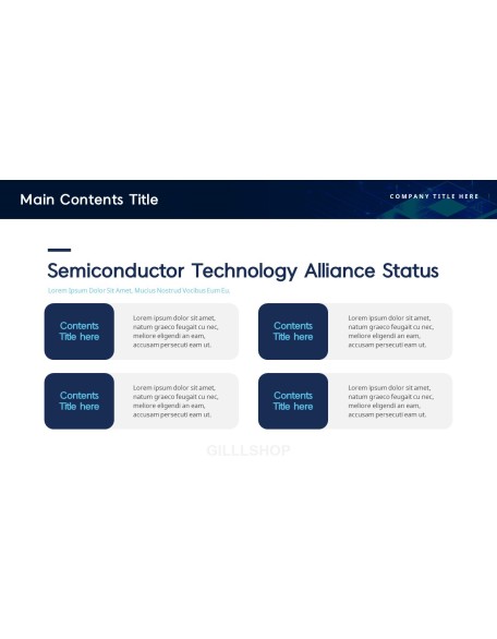 Semiconductor Technology animated powerpoint slides