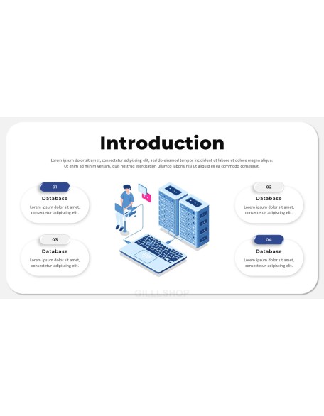 Database Management PowerPoint Layout