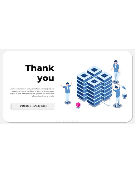 Database Management PowerPoint Layout