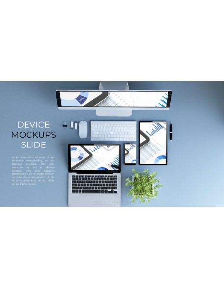 Device Mockup PowerPoint Business Templates