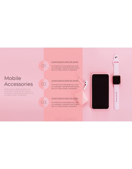 Mobile Accessories Templates for PowerPoint