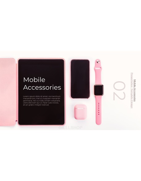 Mobile Accessories Templates for PowerPoint