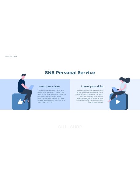 Social Network Communication Modern PPT Templates