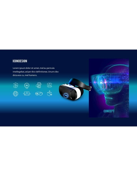 virtual Reality Simple Templates Design