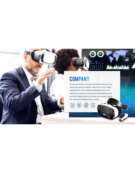 virtual Reality Simple Templates Design