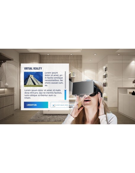 virtual Reality Simple Templates Design