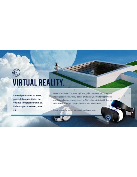 virtual Reality Simple Templates Design