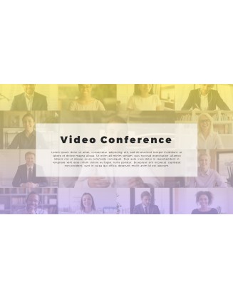 Video Conference PowerPoint Presentation Design