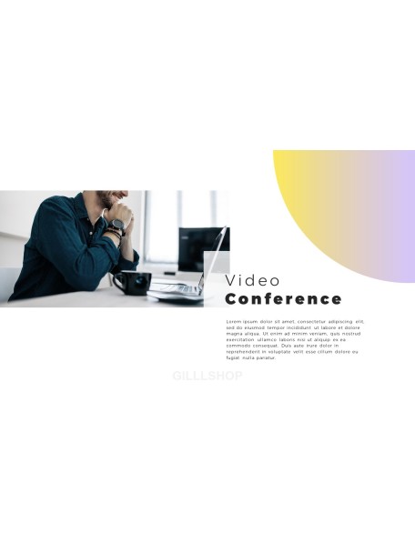 Video Conference PowerPoint Presentation Design