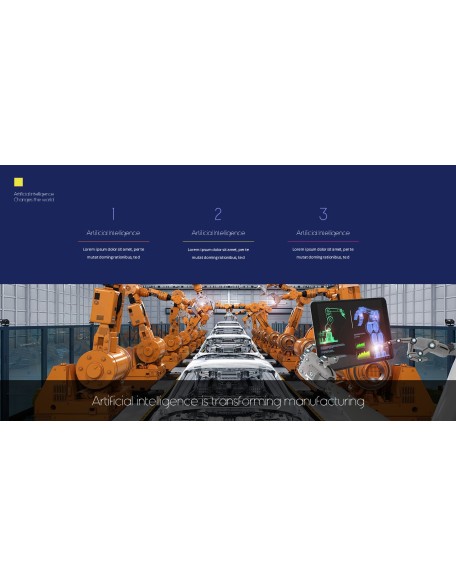 Artificial Intelligence Robotics PPT Backgrounds