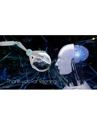 Artificial Intelligence Robotics PPT Backgrounds