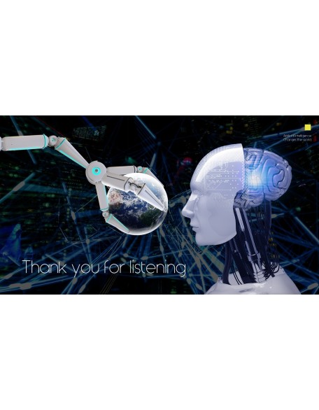 Artificial Intelligence Robotics PPT Backgrounds