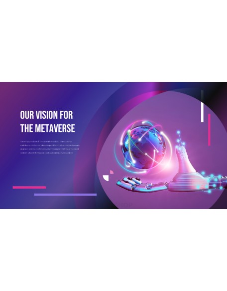 Vision of the Metaverse professional presentation