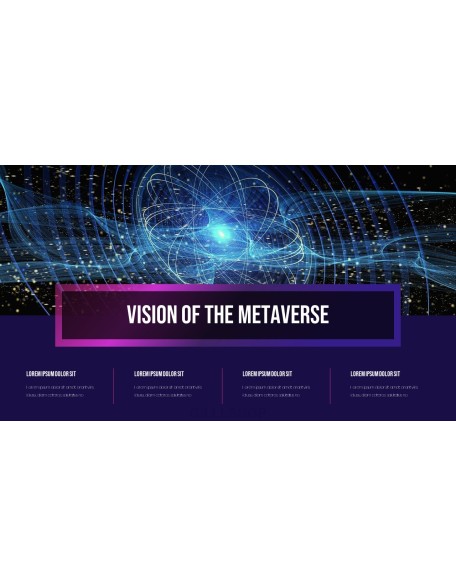 Vision of the Metaverse professional presentation