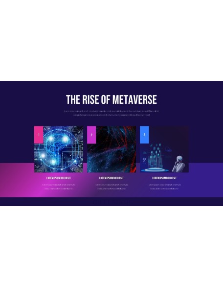 Vision of the Metaverse professional presentation