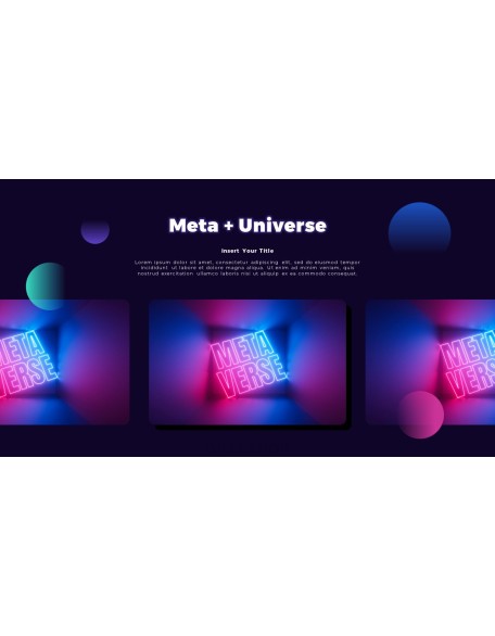 Metaverse Our Universe Presentation Design