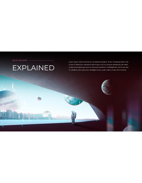 Meta Universe best ppt powerpoint template