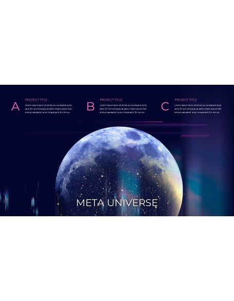 Meta Universe best ppt powerpoint template