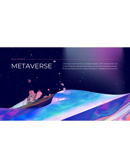 Meta Universe best ppt powerpoint template