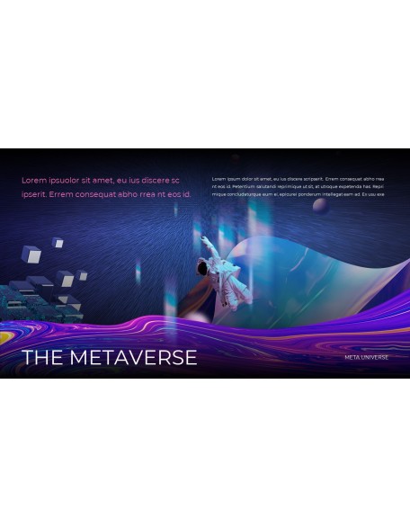 Meta Universe best ppt powerpoint template