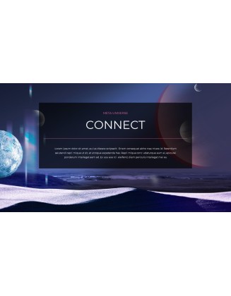 Meta Universe best ppt powerpoint template