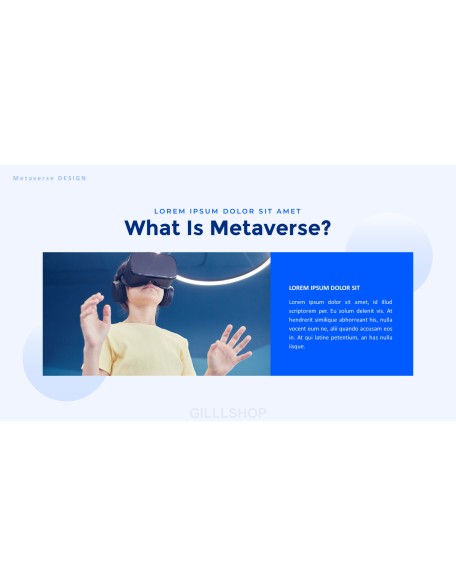 Metaverse PowerPoint Layout