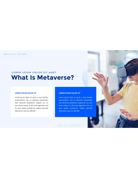 Metaverse PowerPoint Layout