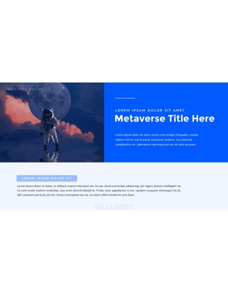 Metaverse PowerPoint Layout